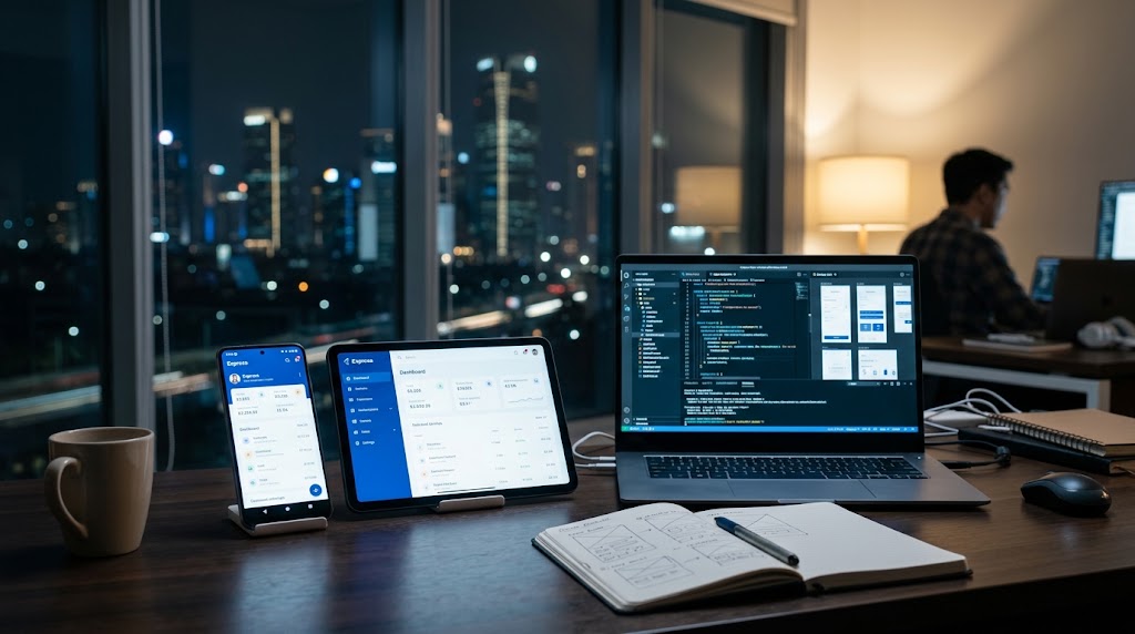 Layanan Build Aplikasi Android (Flutter) - Solusi IT & Digital PT Exprosa Global Nusantara