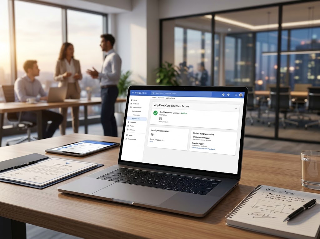 Layanan Lisensi AppSheet Core - Solusi IT & Digital PT Exprosa Global Nusantara