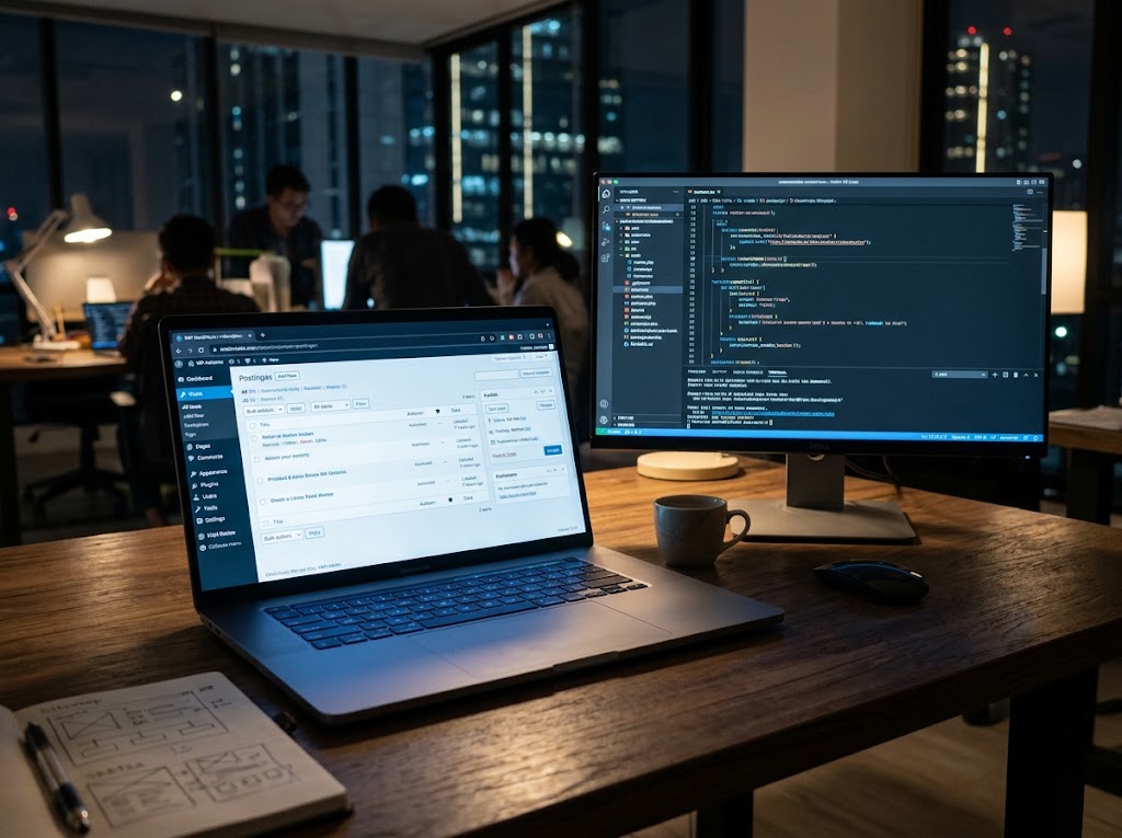 Layanan CMS WordPress Development - Solusi IT & Digital PT Exprosa Global Nusantara