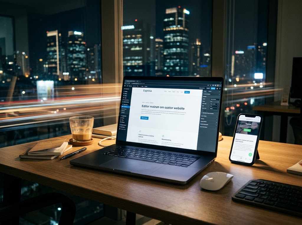 Layanan Landing Page High Conversion - Solusi IT & Digital PT Exprosa Global Nusantara